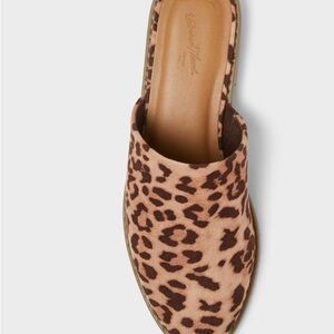 Chic Leopard Print Mules for Women